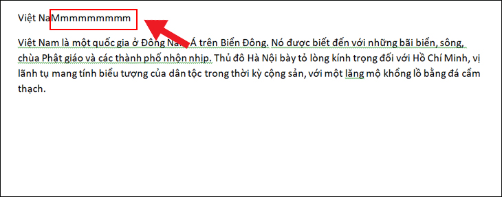 Nguyên nhân lỗi xuất hiện Nnnn, Mmmm,...